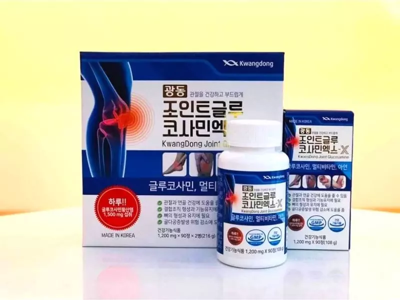 Glucosamin Kwangdong giúp kích thích sản sinh và tái tạo sụn khớp